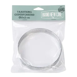 BrandNewCake Taartring RVS Geperforeerd Ø10x2cm Discount