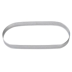 BrandNewCake Taartring RVS Ovaal Geperforeerd 22,5x9x2cm Sale