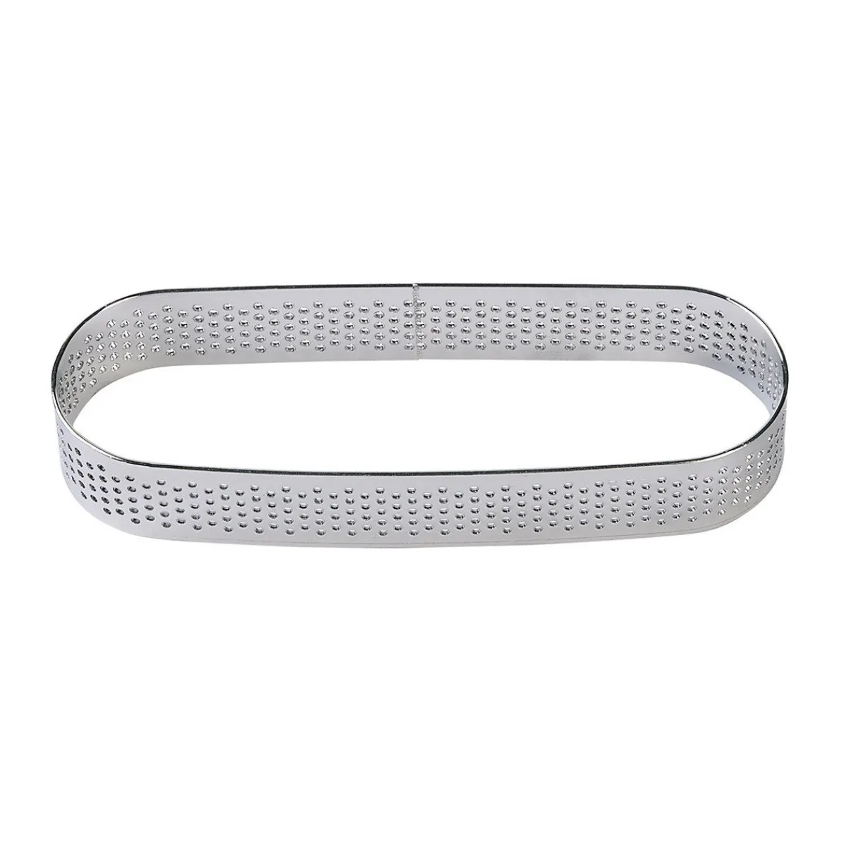 BrandNewCake Taartring RVS Ovaal Geperforeerd 12x3,5x2cm Sale