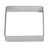 BrandNewCake Taartring RVS Vierkant Geperforeerd 8x2cm** Hot