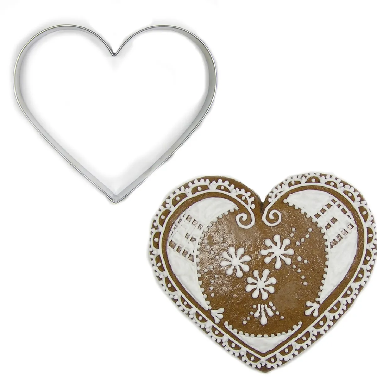BrandNewCake Uitsteker Hart RVS 10cm Online