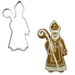 BrandNewCake Uitsteker Sinterklaas RVS 10cm Hot