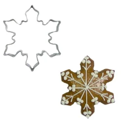 BrandNewCake Uitsteker Sneeuwvlok RVS 5cm Hot