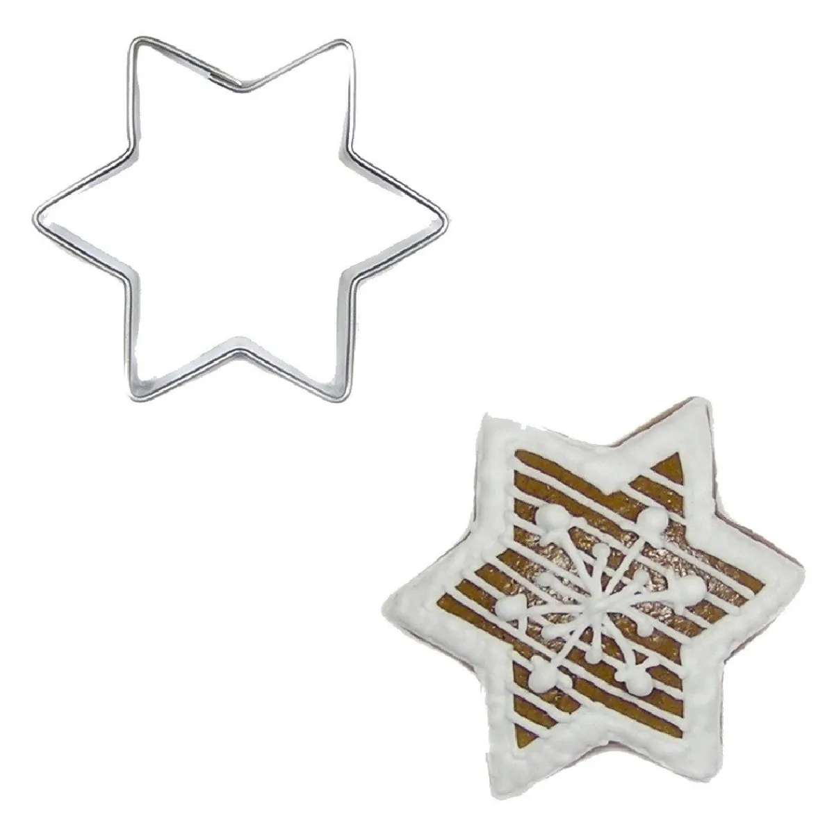 BrandNewCake Uitsteker Ster RVS 5cm Discount