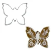 BrandNewCake Uitsteker Vlinder RVS 5cm Clearance