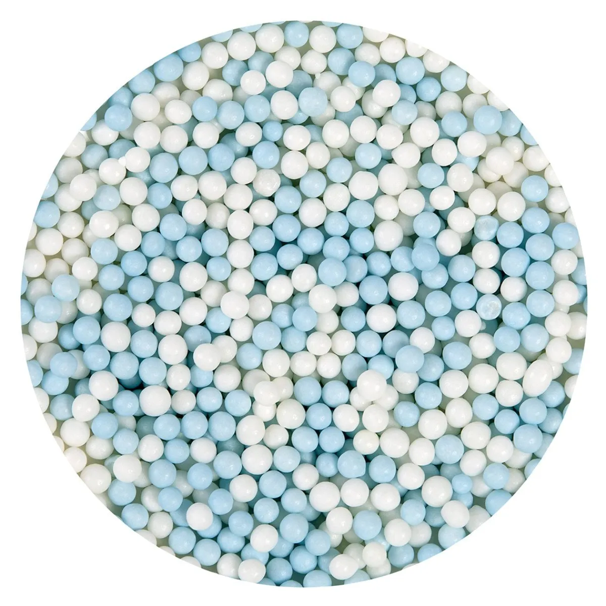 BrandNewCake Zachte Parels Blauw/Wit 500gram** Outlet