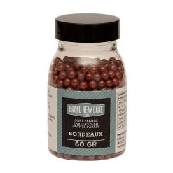 BrandNewCake Zachte Parels Bordeaux Rood 60gr. Hot