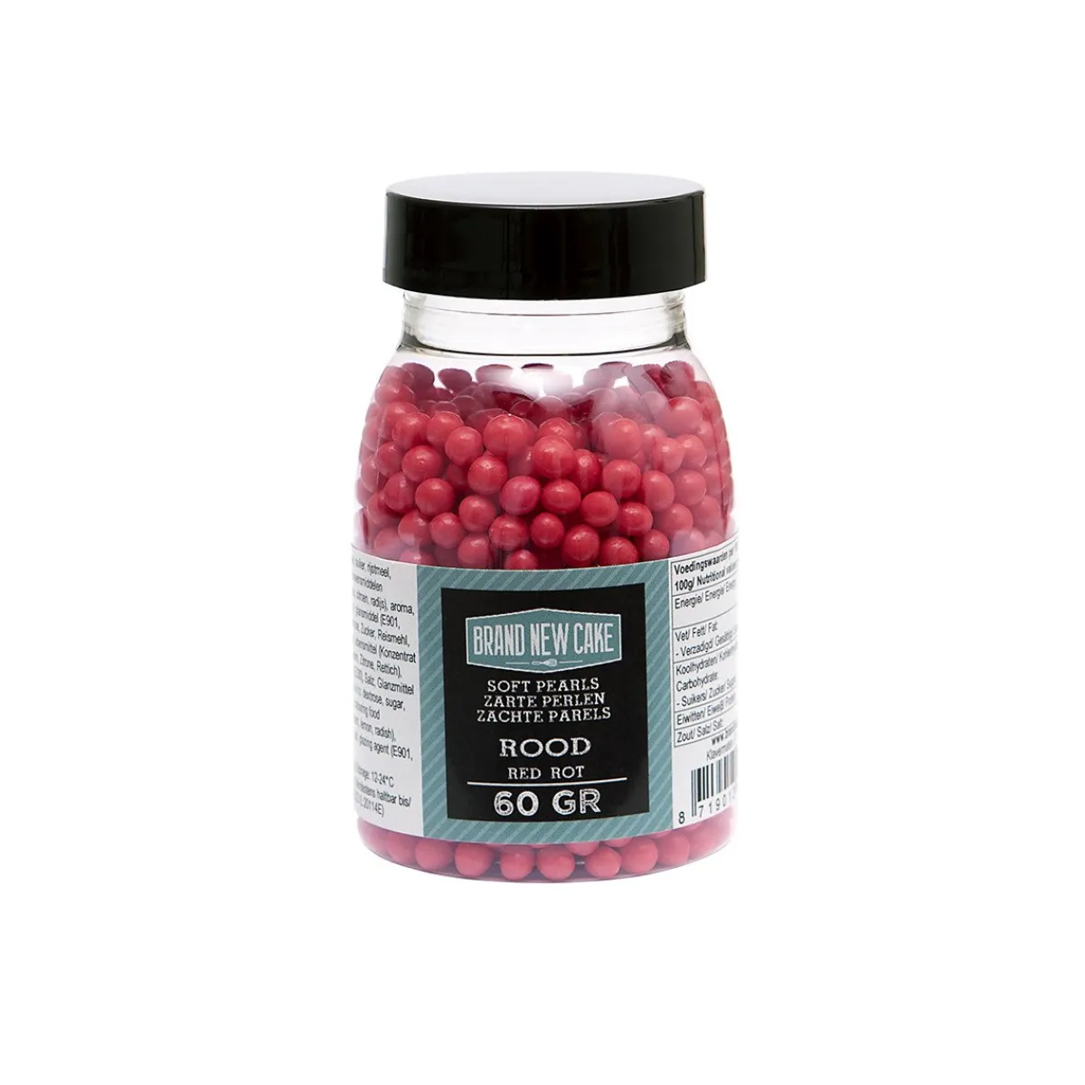 BrandNewCake Zachte Parels Rood 60gr. Outlet