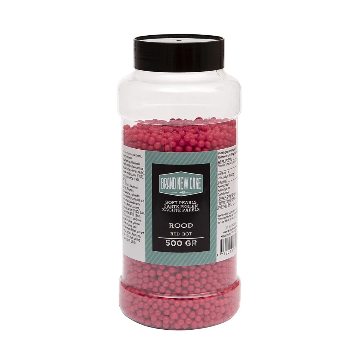 BrandNewCake Zachte Parels Rood 500gr. New