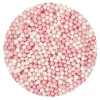 BrandNewCake Zachte Parels Roze/Wit 500gr. Hot