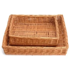 Overig Broodmand riet, 40x40x10 cm Clearance