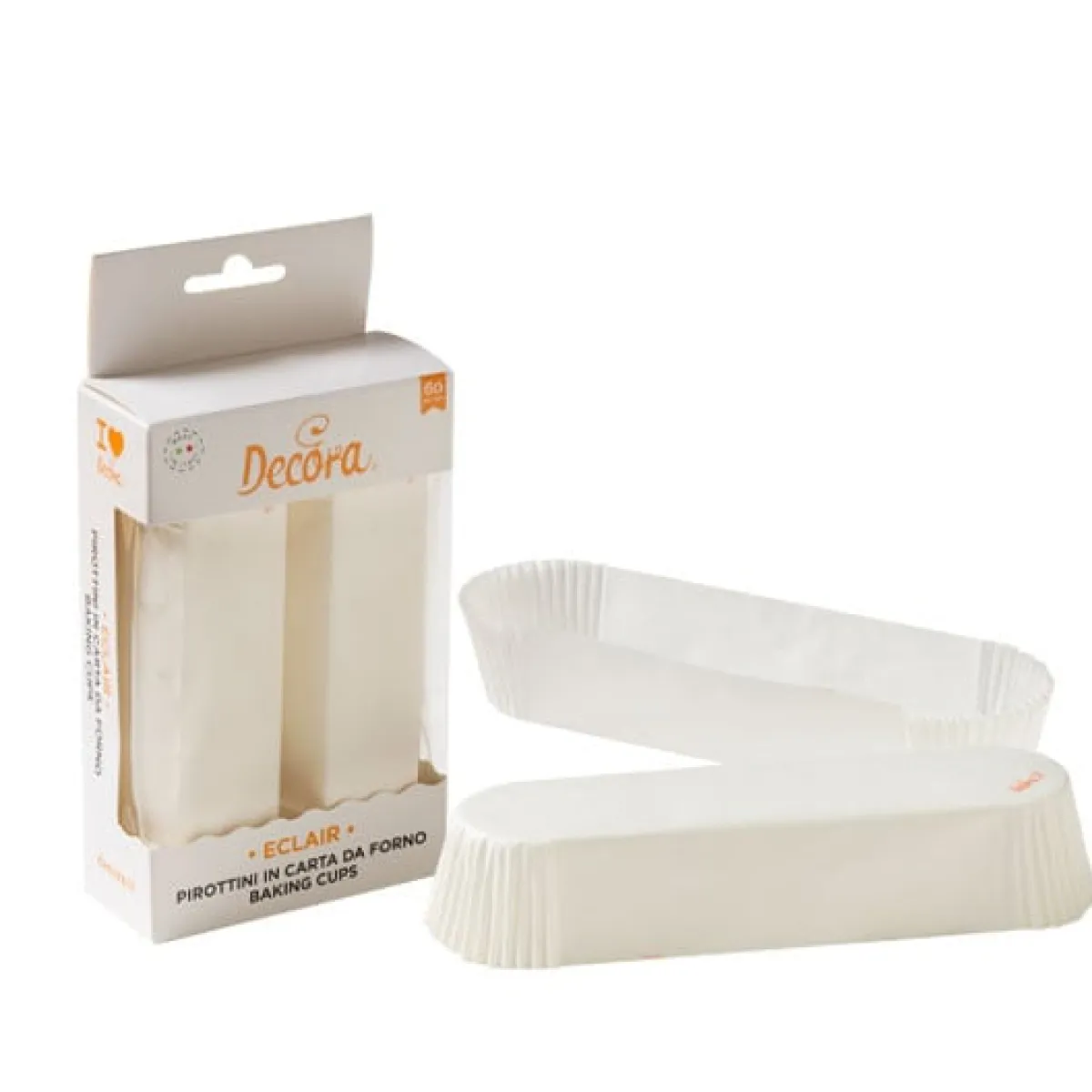 Caisse Wit Eclair 135x35x25(h)mm 60 stuks Best