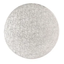 BrandNewCake Cakeboard Zilver Rond Ø27,5cm Hot