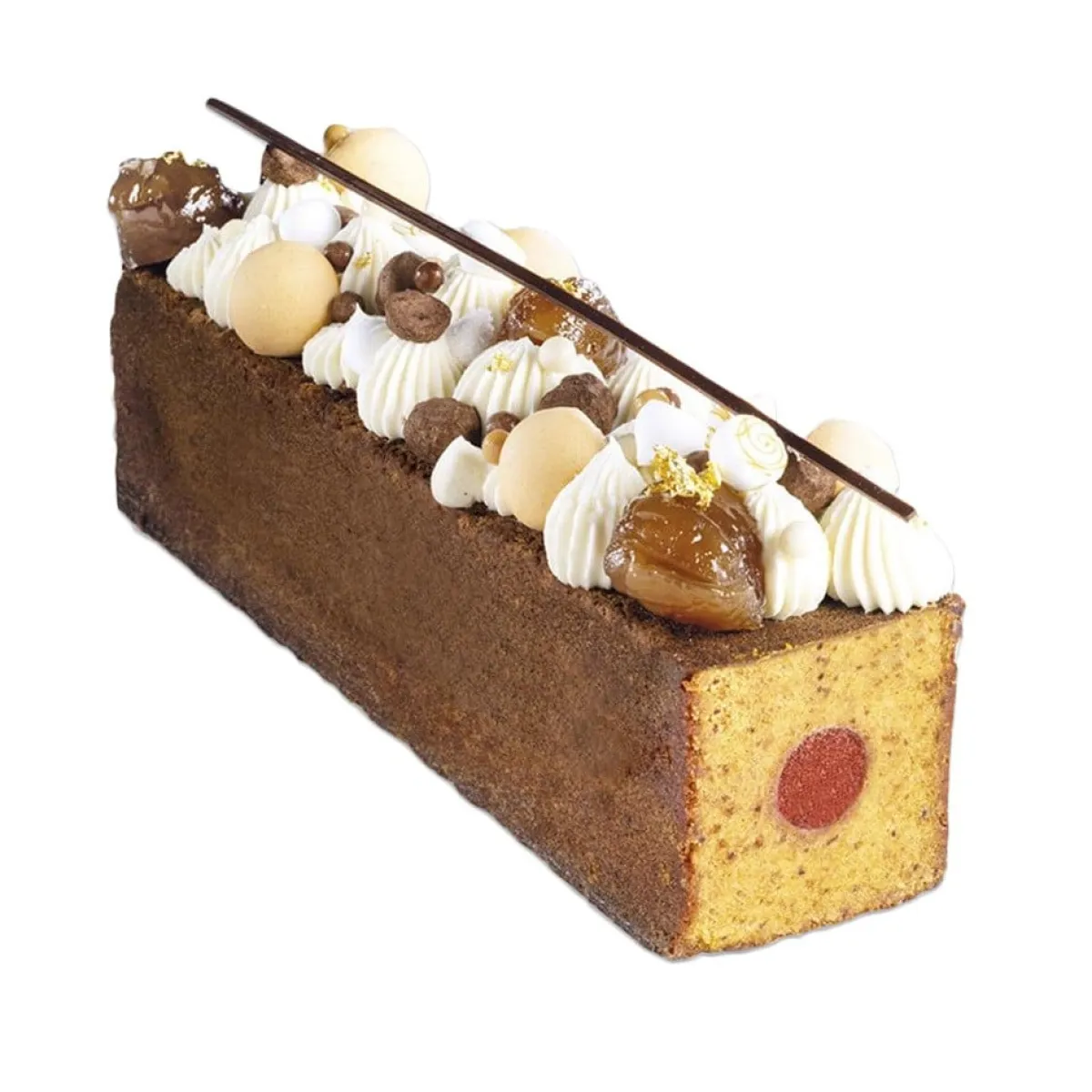 Martellato Cakevorm Travel RVS incl. Vulrol/Deksel 25x6x6cm Outlet