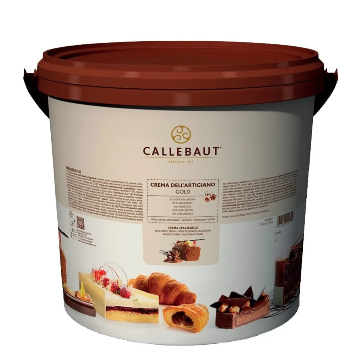 Callebaut Bakvaste Hazelnootvulling (Gold) 10kg Sale