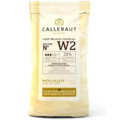 Callebaut Chocolade Callets Wit (W2) 10 kg New