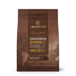 Callebaut Chocolade Callets Melk Arriba Ecuador (39%) 2,5kg Best