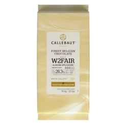 Callebaut Chocolade Callets Fairtrade Wit (W2) 10 kg** Online