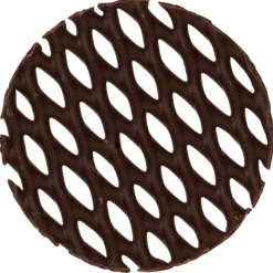 Callebaut Chocoladedecoratie Raster Rond Ø5cm 195st. Sale