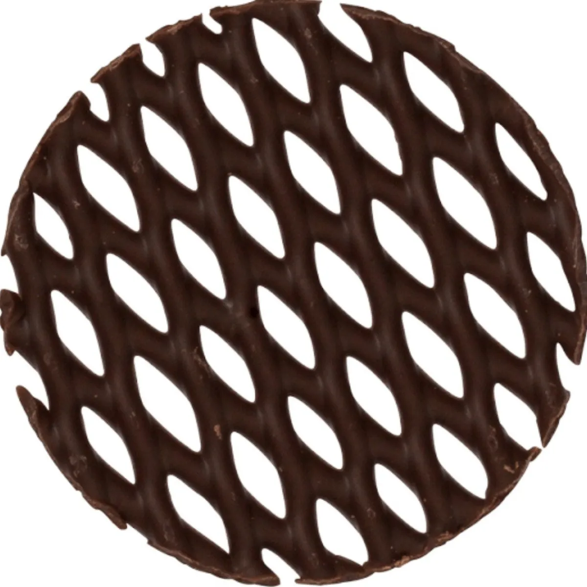 Callebaut Chocoladedecoratie Raster Rond Ø5cm 195st. Sale