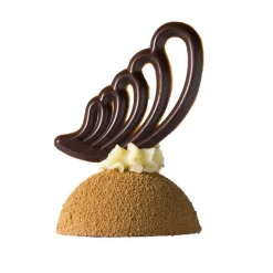 Callebaut Chocoladedecoratie Kammetjes Puur 425st. New