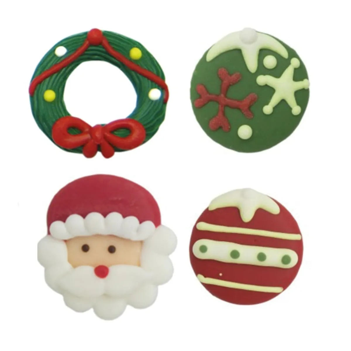 Callebaut Chocoladedecoratie Xmas Mini Ass. 160st