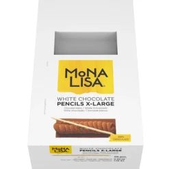 Callebaut Chocoladedecoratie Pencil XL Wit 115st.** Outlet