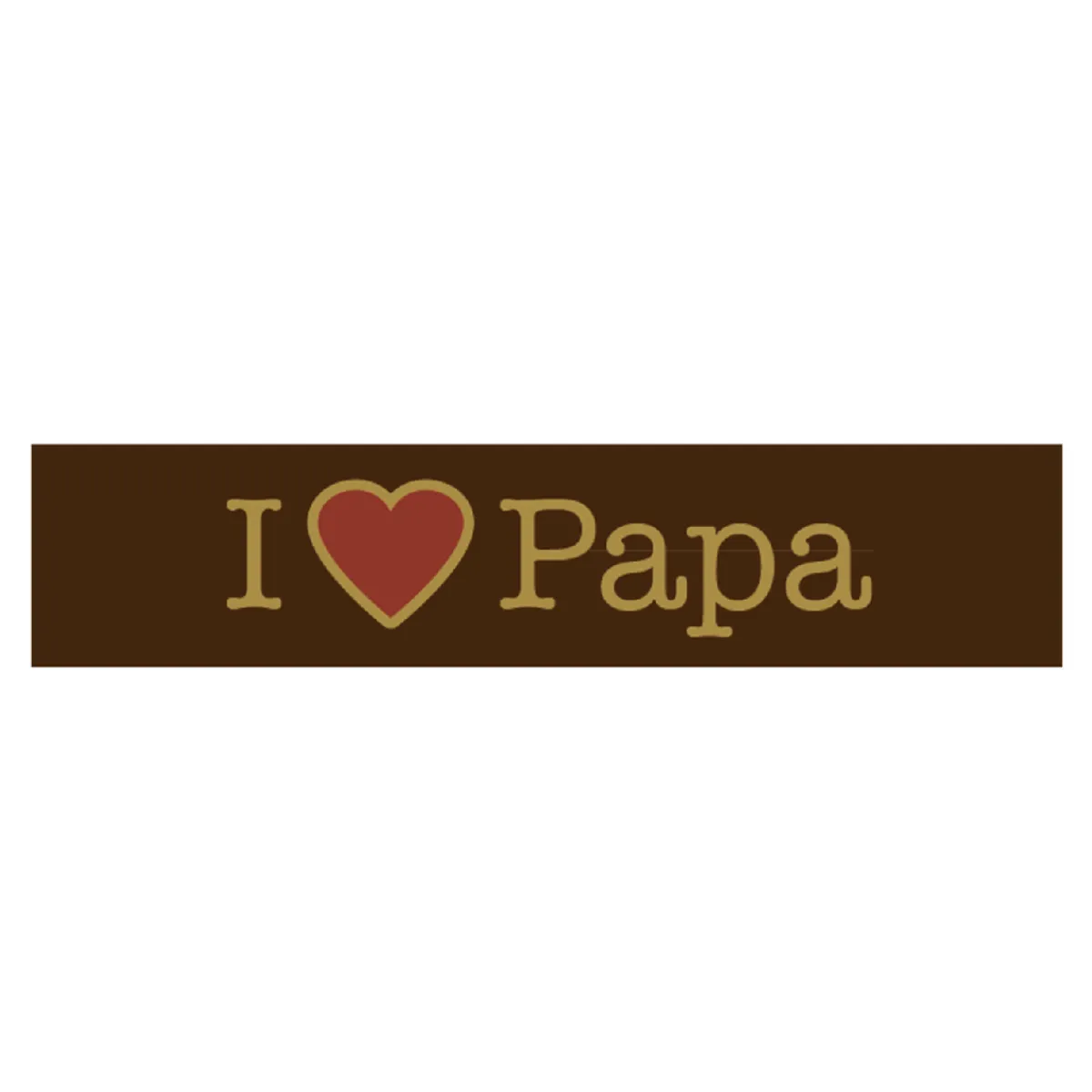 Callebaut Chocoladedecoratie I Love Papa 160st. Clearance