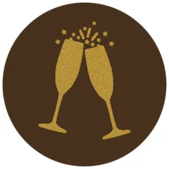 Callebaut Chocoladedecoratie Champagne Cheers 280st Discount