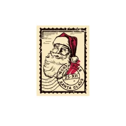 Callebaut Chocoladedecoratie Kerstman Postzegel 196 stuks