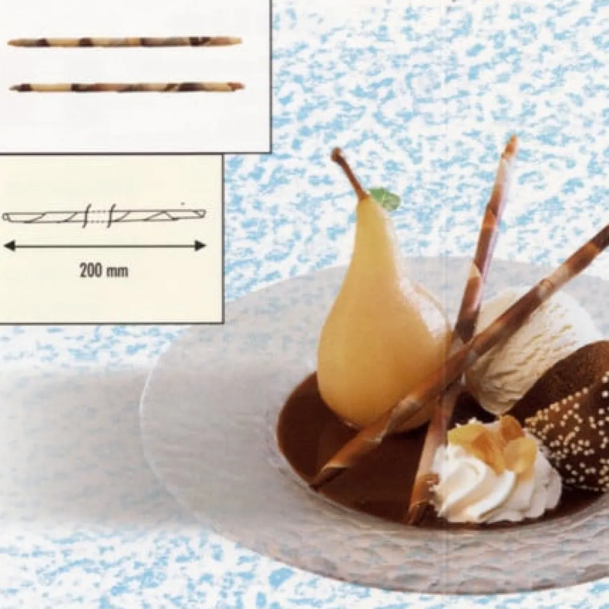 Callebaut choco pencil MonaLisa Marbled 115st Online