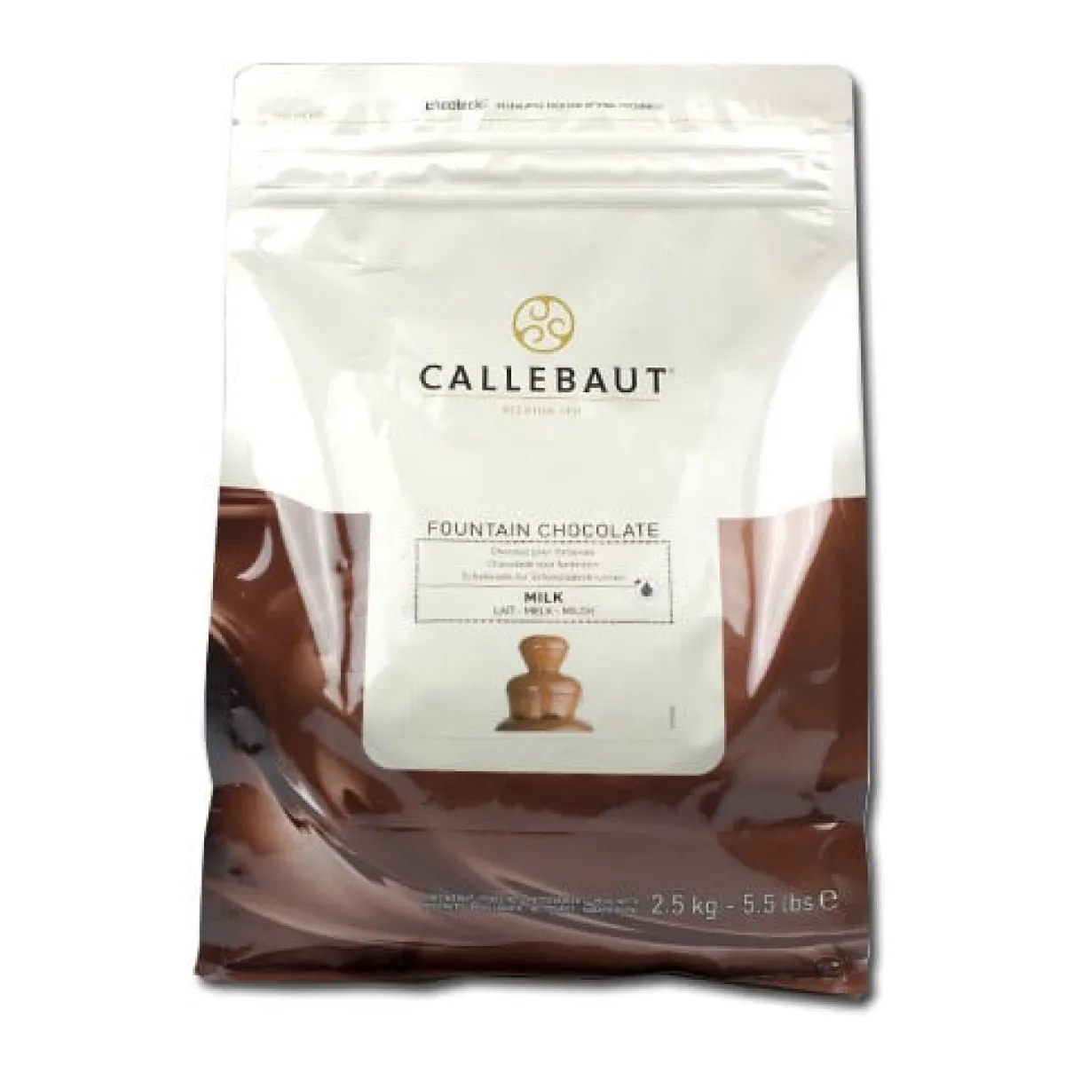 Callebaut Fontein chocolade Melk 2,5 kg Online