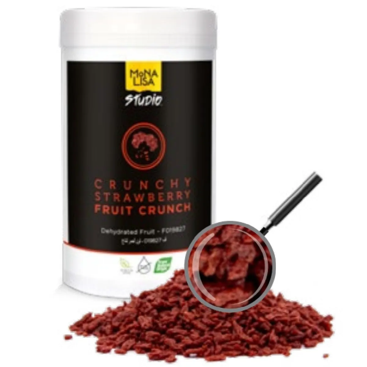 Callebaut Fruit Crunch Aardbei 350g Discount