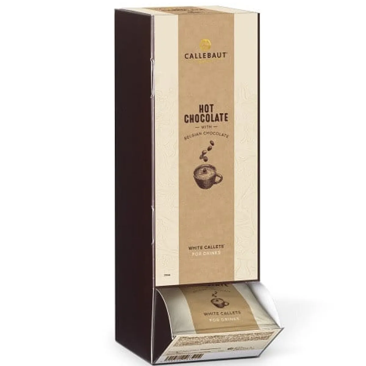 Callebaut Hot Chocolate callets Wit 35 gram (25x) Clearance