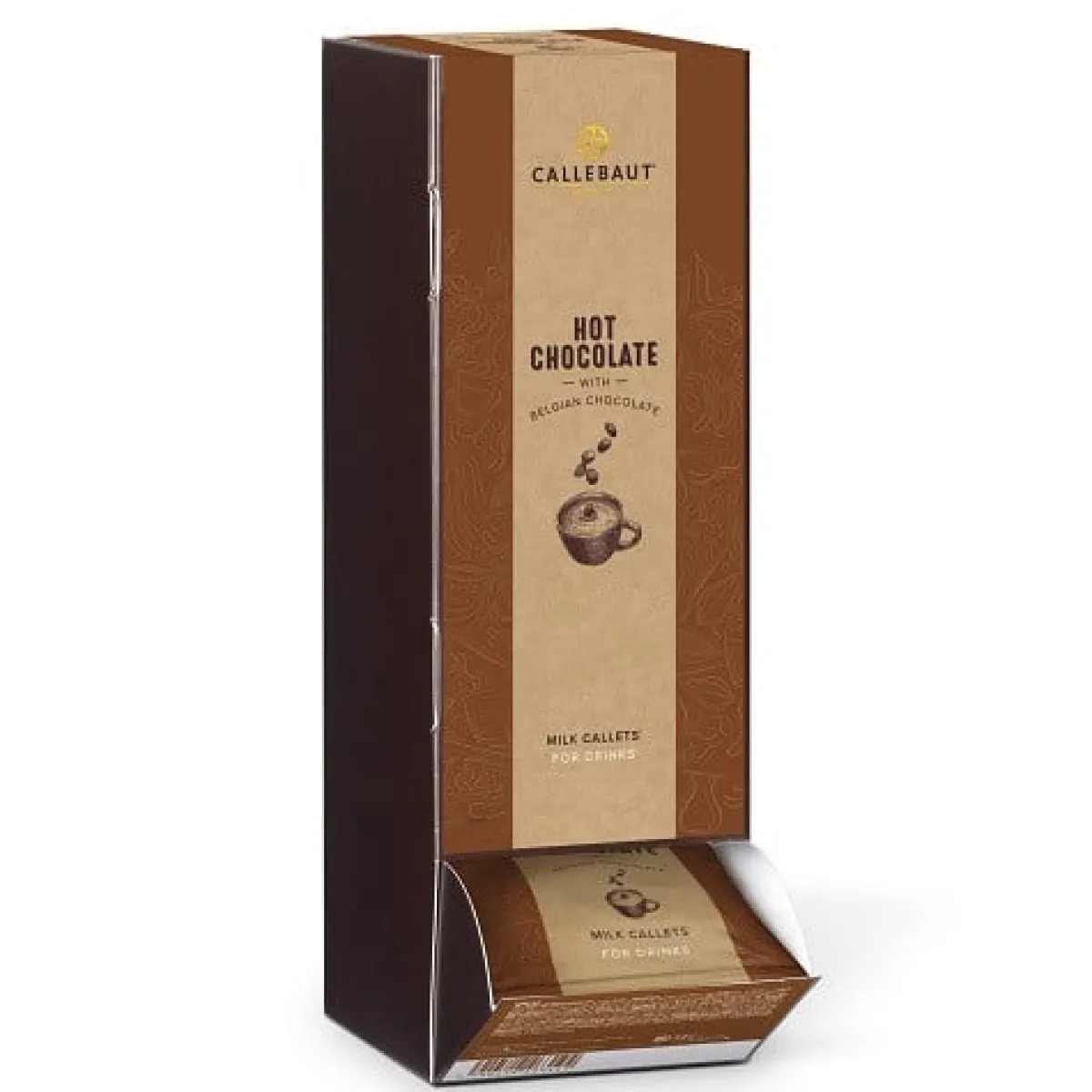 Callebaut Hot Chocolate callets Melk 35 gram (25x) Outlet