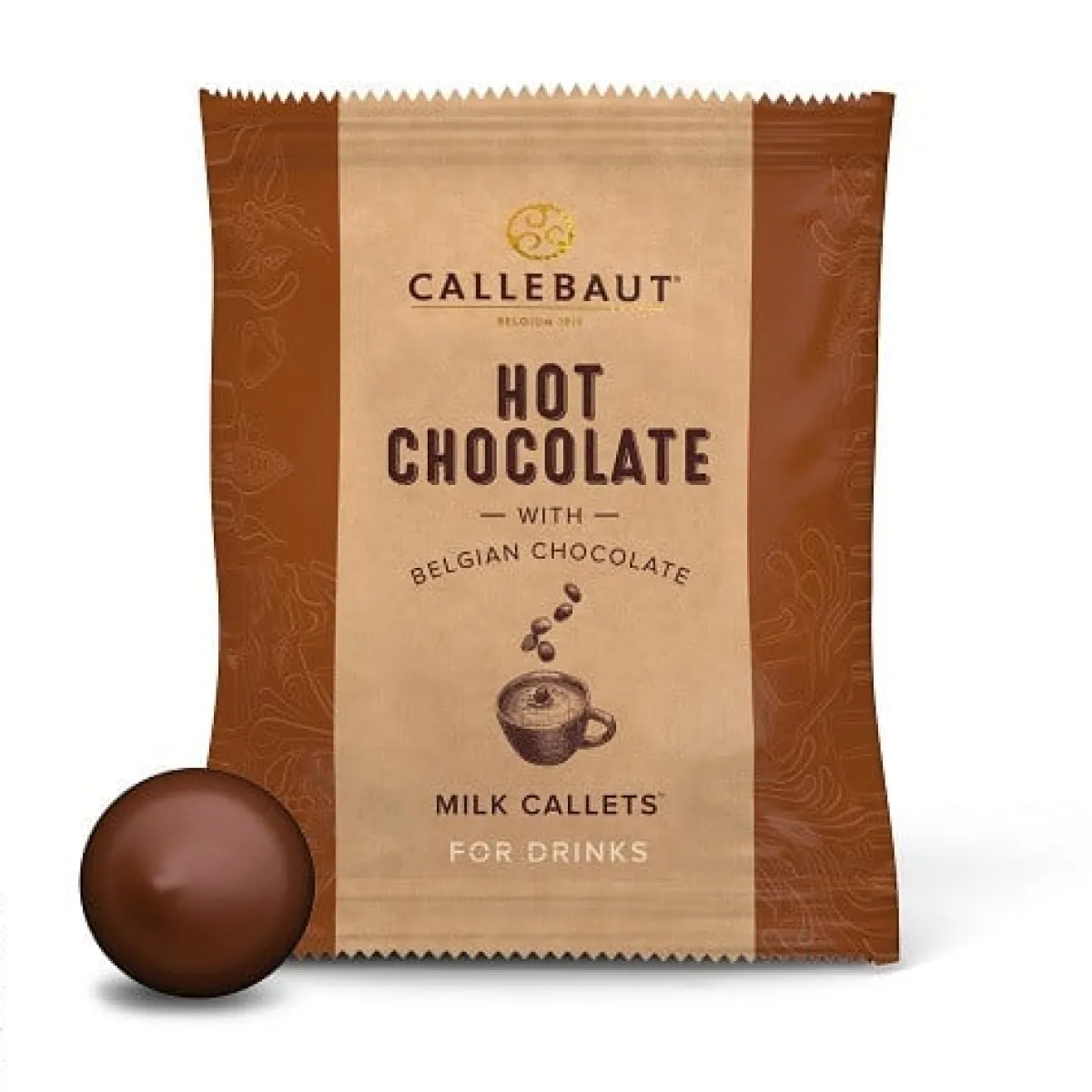 Callebaut Hot Chocolate callets Melk 35 gram (25x) Outlet
