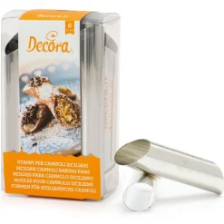 Decora Cannoli Vulrollen Siciliaans RVS 12cm Set/6 Discount