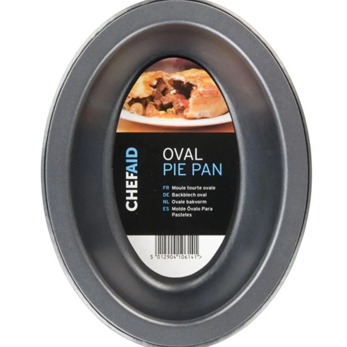 ChefAid Pie Bakvorm Ovaal 17x13x3,5cm Sale