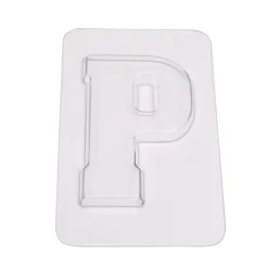 Overig Chocoladebloklettervorm 200 gr. Letter P Clearance