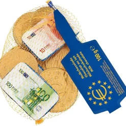 Overig Chocolade Euromunten & Biljetten 100g Hot