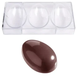 Chocolate World Chocolade Holvorm Glad Ei (3x) 118x77x40mm Online
