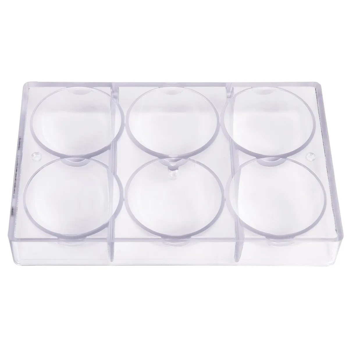 Chocolate World Chocolade Holvorm Halve Bol (6x) Ø80mm Best