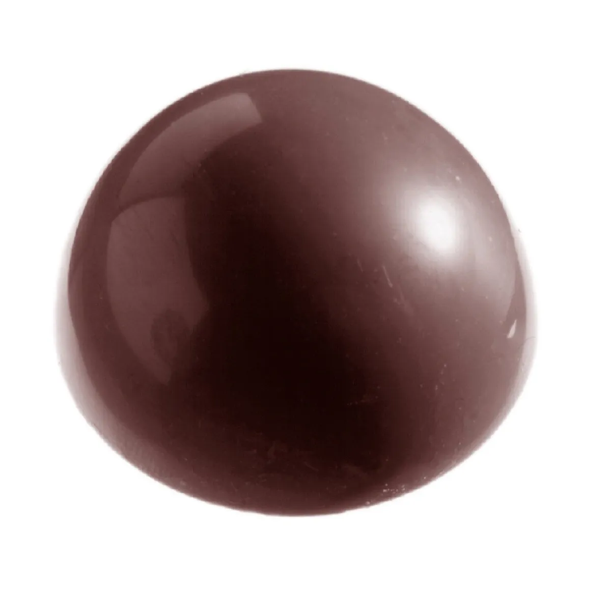 Chocolate World Chocolade Holvorm Halve Bol (6x) Ø70mm Best