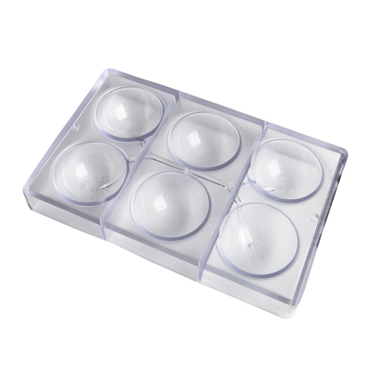 Chocolate World Chocolade Holvorm Halve Bol (6x) Ø70mm Best