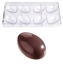 Chocolate World Chocolade Holvorm Glad Ei (8x) 70x47x25mm Best