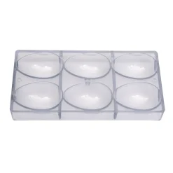 Chocolate World Chocolade Holvorm Ei Facet (6x) 86x56x30mm Best