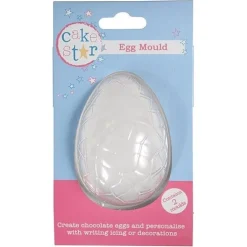 Culpitt Chocolade Holvorm Ei gebroken Set/2 Klein 8,7x6x2,9cm Best