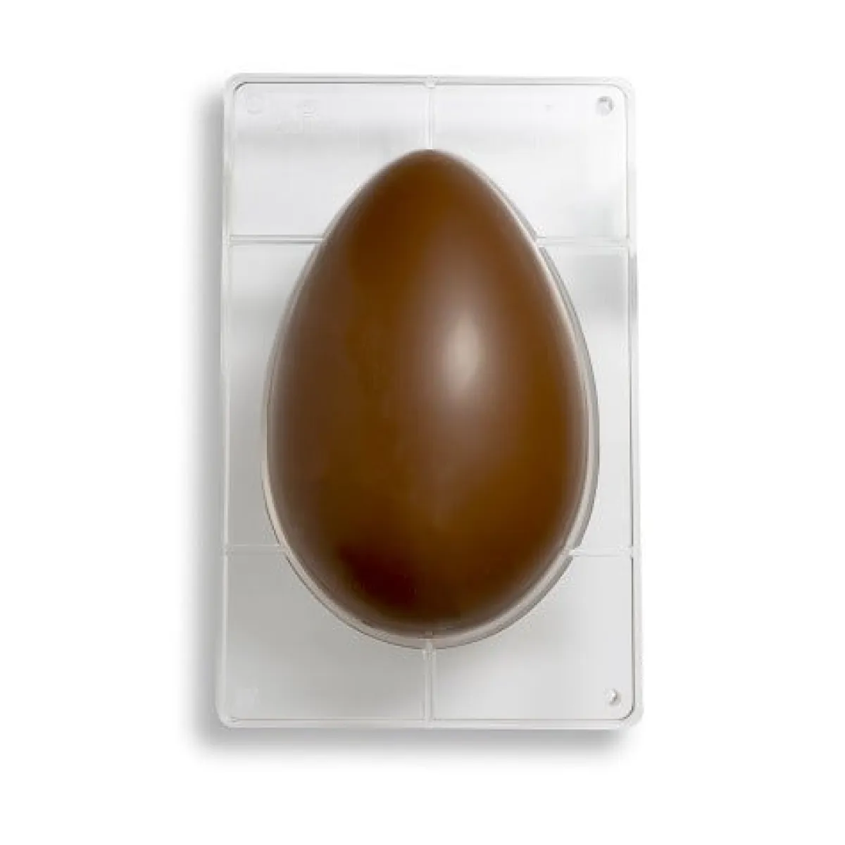Decora Chocolade Holvorm Half-Ei Glad 135x205mm