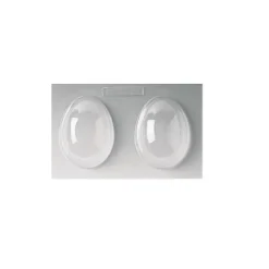Martellato Chocolade Holvorm Pasen Half-Ei Glad (4x) 8x6x2,5cm. Discount