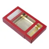BrandNewCake Chocoladeletterdoos Klein GK1 Rood / Goud 26st Clearance